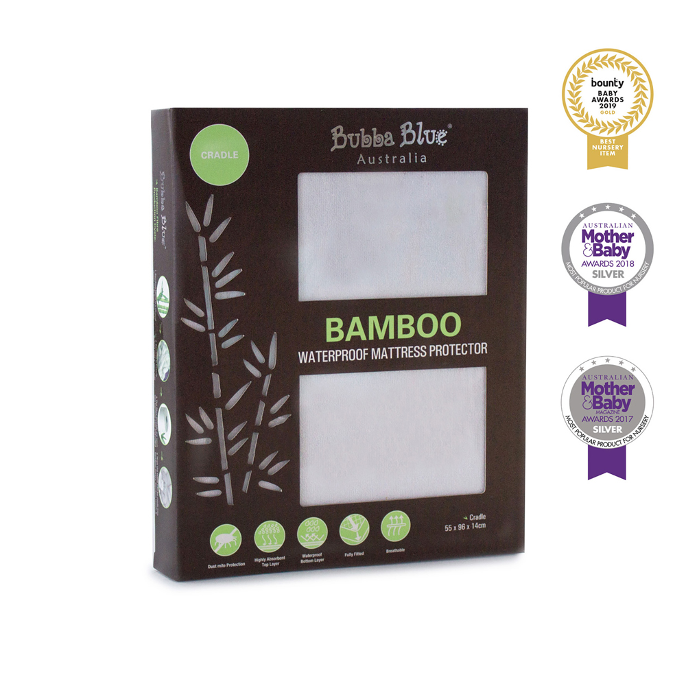 bubba blue bamboo mattress protector
