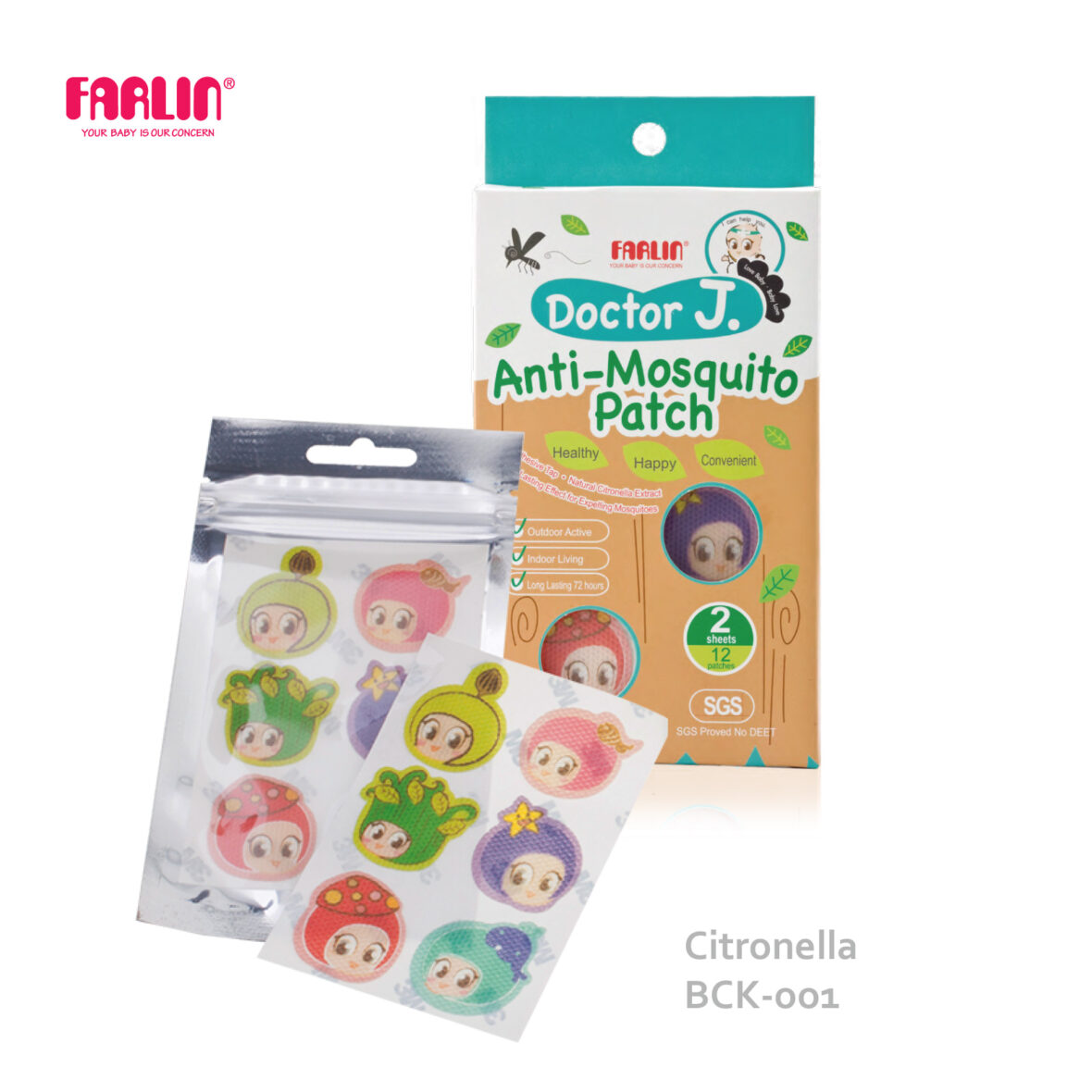 Farlin Doctor J. Anti-Mosquito Patch