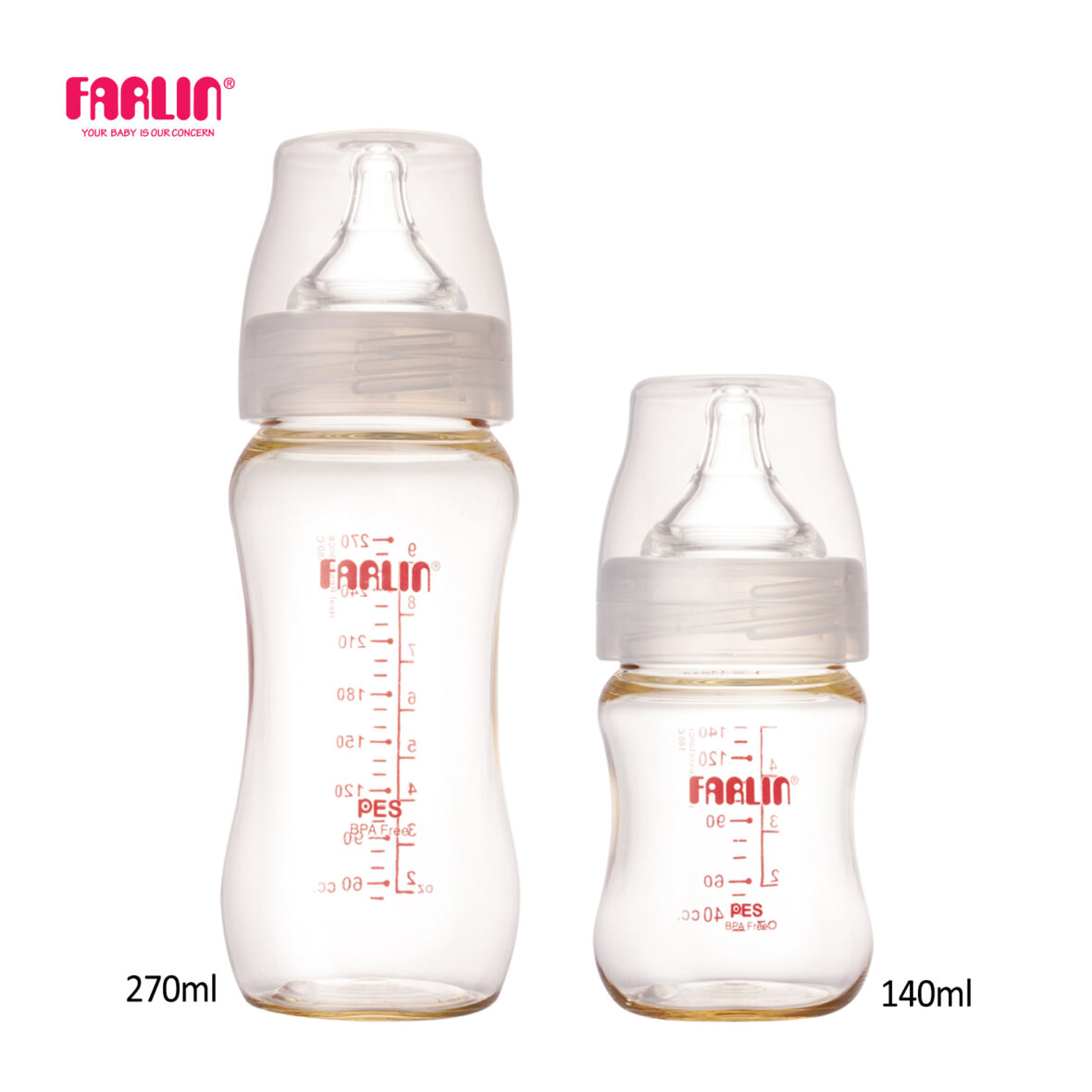 Farlin Silky PES Feeding Bottle