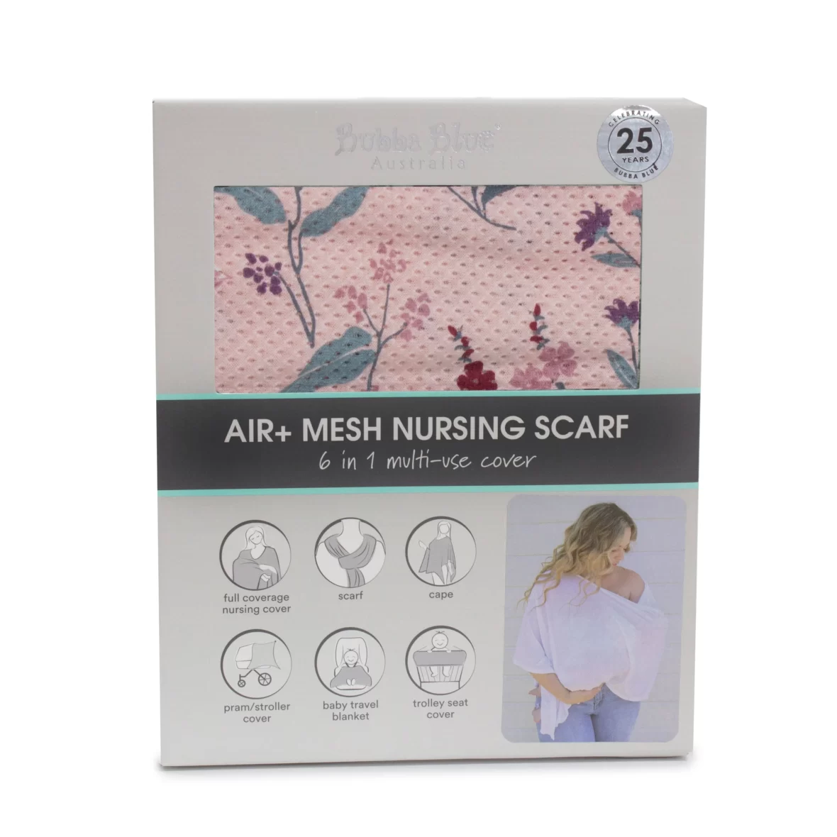 6berryfloralnursingscarfpink