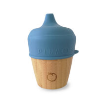 Bamboo Silicone Sippy Cup TEAL LS 1 HR