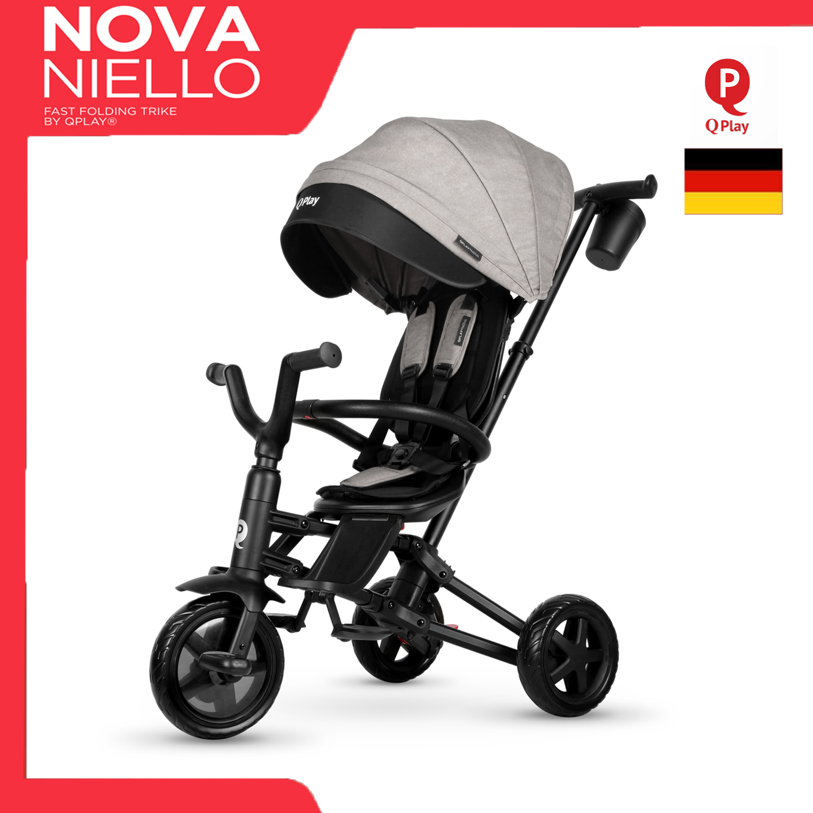 Qplay clearance folding trike