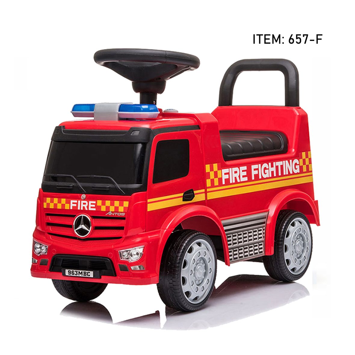 Ride-On Push Car – Fire Engine