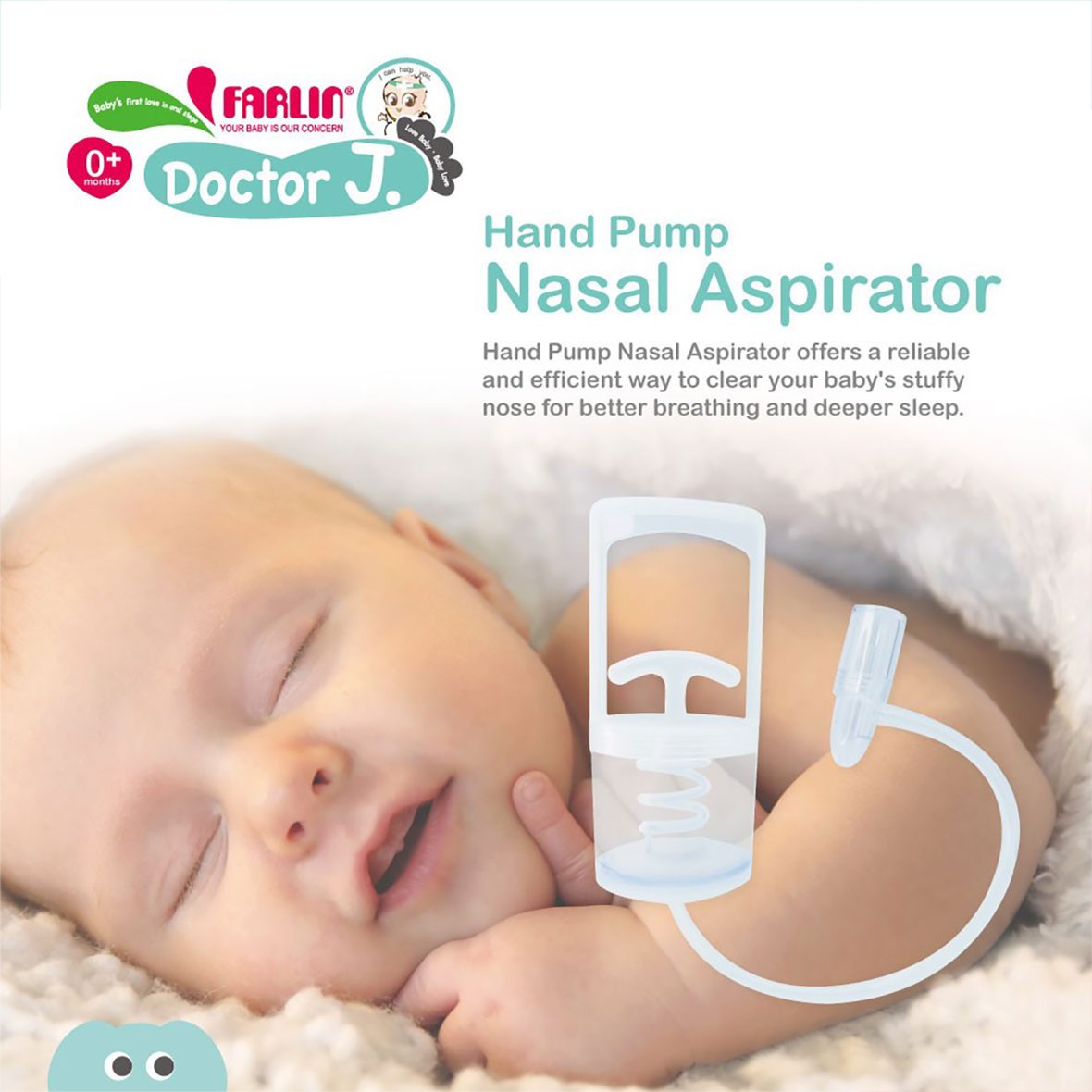Farlin Doctor J. Hand Pump Nasal Aspirator