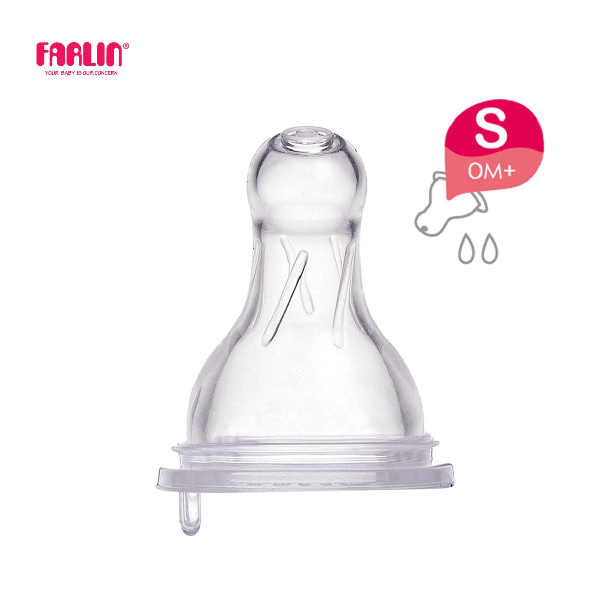 Farlin Silicone Nipple – Anti-Colic
