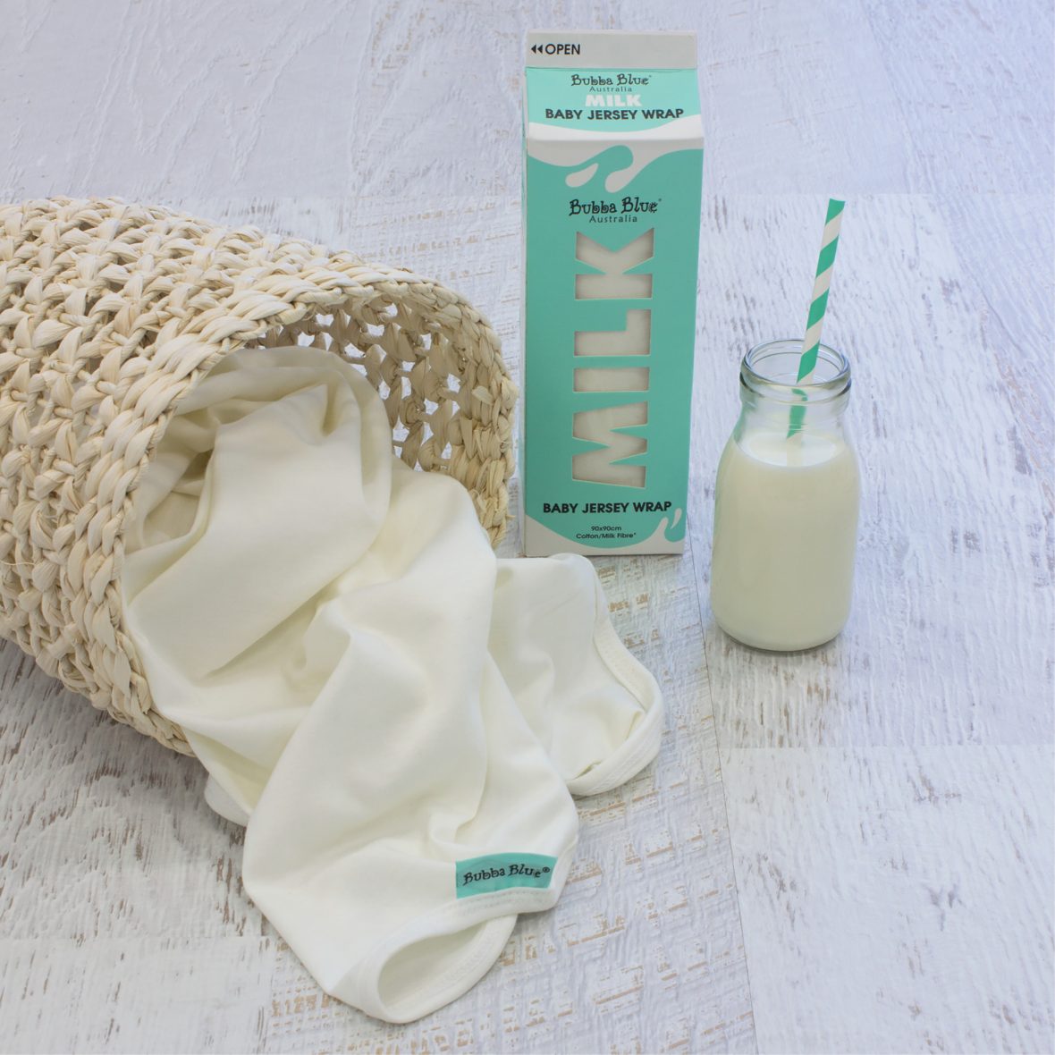 Bubba Blue MILK Jersey Wrap