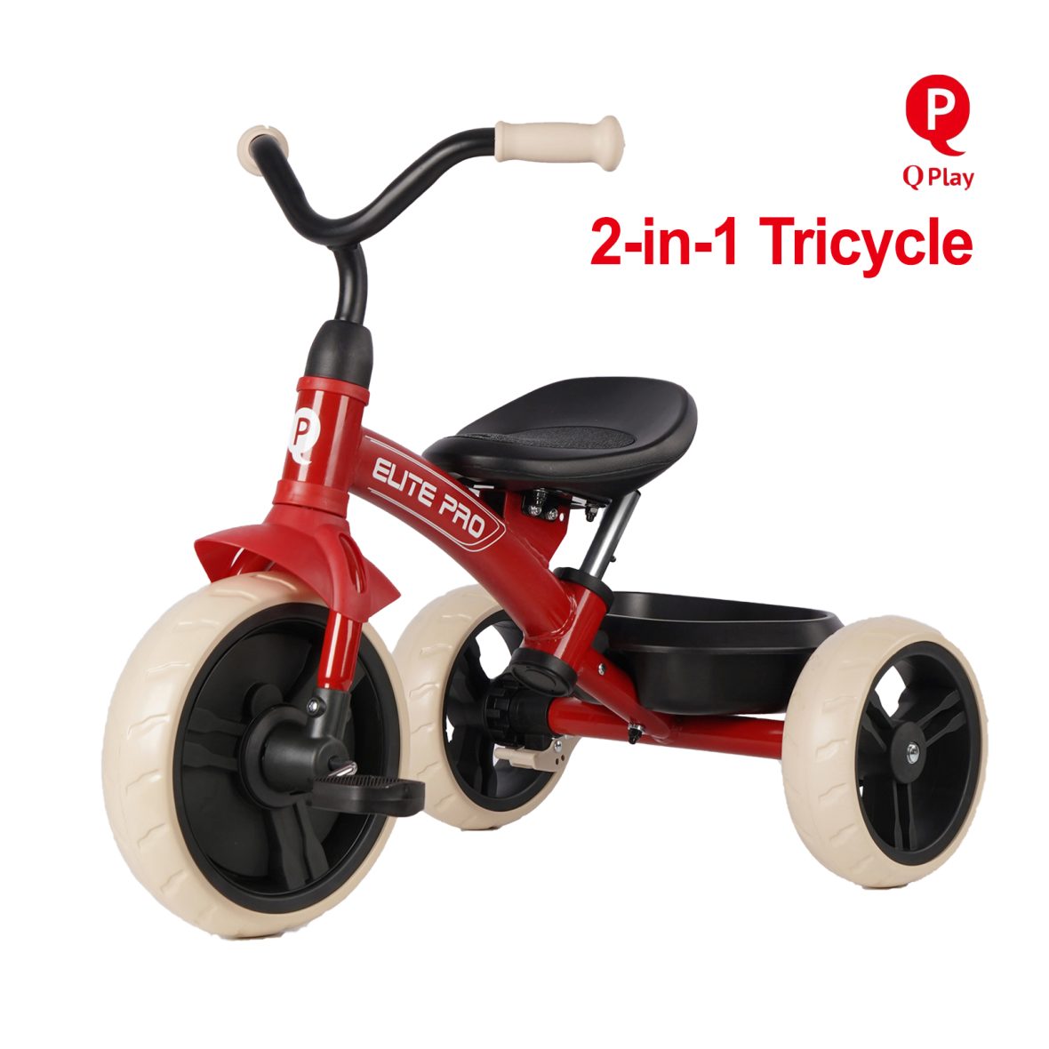 QPlay Elite Pro 2-In-1 Tricycle